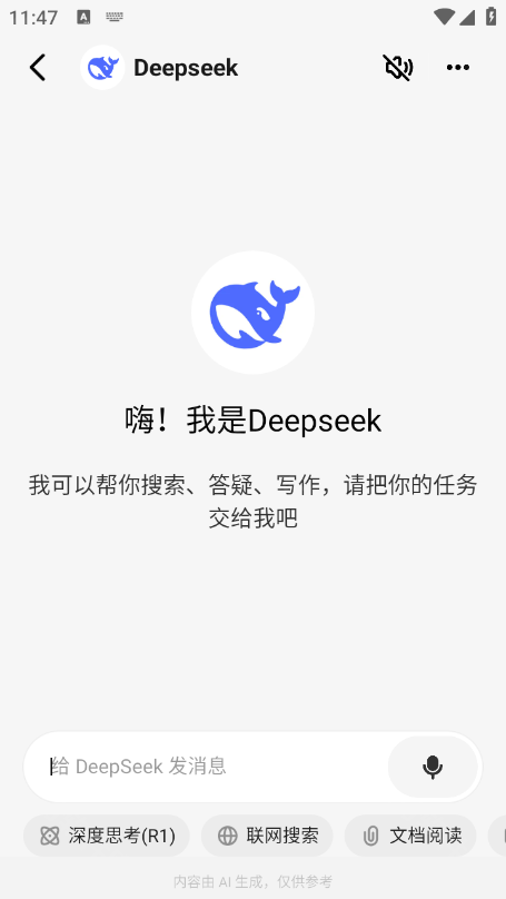 问小白deepseek满血版