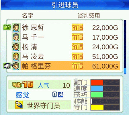 冠军足球物语