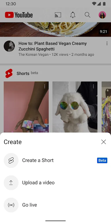 YouTube移动端